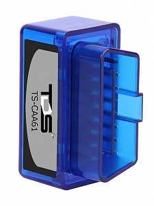 Автосканер диагностический для автомобиля v1.5 Bluetooth адаптер OBD2 TDS TS-CAA61